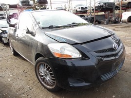 2007 Toyota Yaris Black 1.5L AT 4DR #Z23156